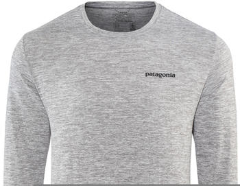Patagonia Long-Sleeved Capilene Cool Daily Graphic Shirt feather grey