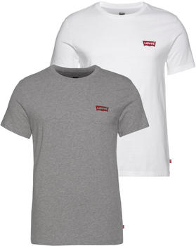 Levi's 2-Pack Crewneck Graphic Tee (79681-0001) white