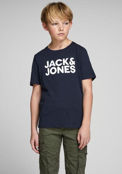 Jack & Jones Jjecorp Logo Tee Ss Crew Neck Noos Jr (12152730) navy blazer