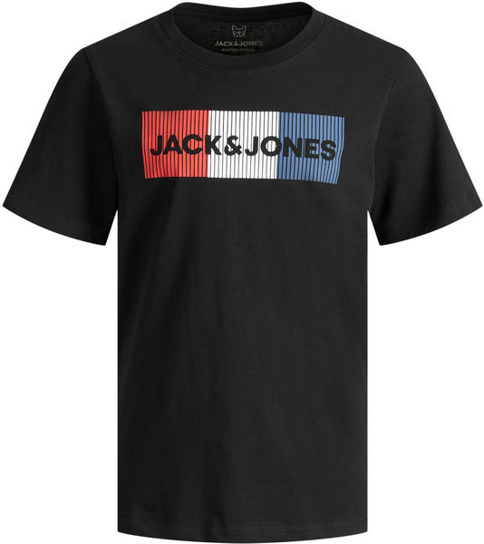 Jack & Jones Jjecorp Logo Tee Ss Crew Neck Noos Jr (12152730) black