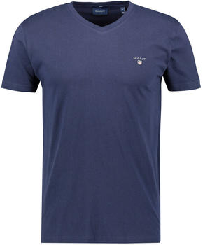 GANT Original Slim Fit V-Neck T-Shirt (234104-433) evening blue