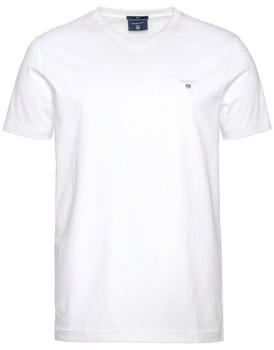 GANT Original Slim Fit V-Neck T-Shirt (234104-110) white