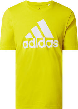 Adidas Essentials Big Logo T-Shirt yellow/white