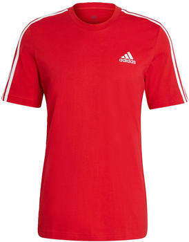 Adidas Essentials 3-Stripes T-Shirt (GL3736) scarlet