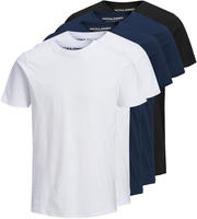 Jack & Jones T-Shirt "JJEORGANIC BASIC TEE SS O-NE 5PK MP NOOS" Packung, 5er-Pack, 5