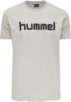 Hummel Go Cotton Logo T-Shirt S/S egret melange