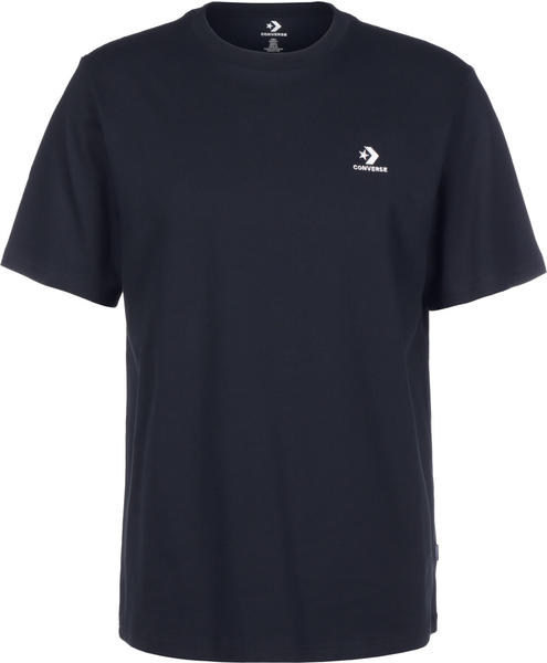 Converse Star Chevron Embroidered T-Shirt blau (10020224-A04 467)