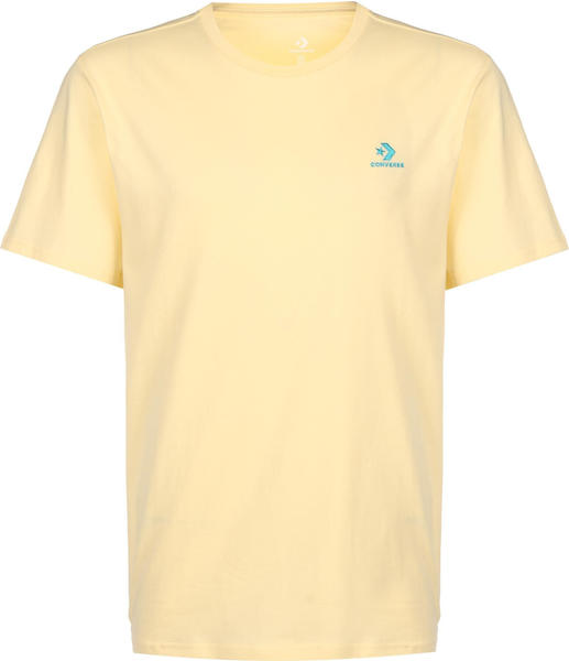 Converse Embroided Star Chevron T-Shirt gelb (10020224-A21)