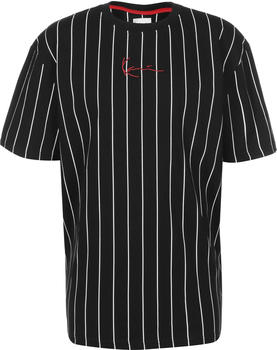 Karl Kani Small Signature Pinstripe T-Shirt schwarz (6030153)