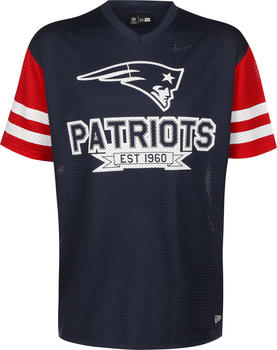 New Era NFL Contrast Sleeve Oversized New England Patriots T-Shirt blau (12195346)