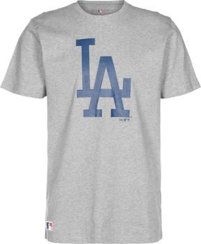 New Era Los Angeles Dodgers Team Logo T-Shirt grau meliert (11204002)