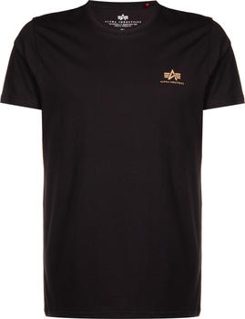 Alpha Industries Camo Backprint T-Shirt schwarz (128507CP 380)