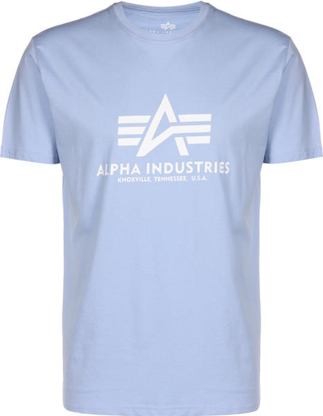 Alpha Industries Basic T-Shirt blau (100501 513)