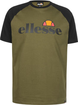 Ellesse Corp T-Shirt oliv schwarz (SHK12467 506)