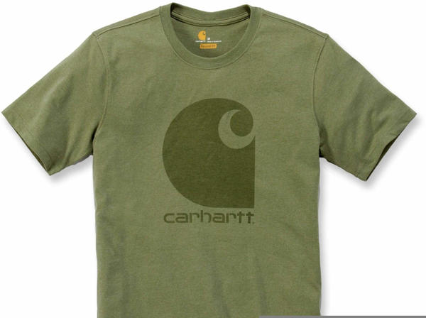 Carhartt Workwear C-Logo Graphic T-Shirt oil green heather