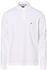 Tommy Hilfiger 1985 TH Flex Regular Fit Long Sleeve Polo white