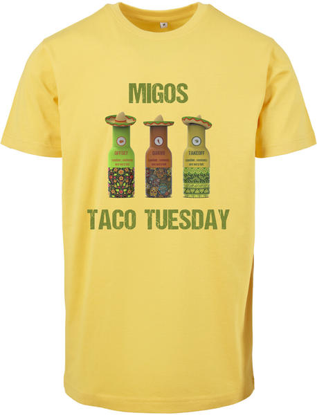 Mister Tee Migos Tuesday Taco Tee (MT1585-02704-0042) taxi yellow
