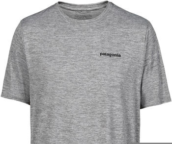 Patagonia Capilene Cool Daily Graphic Shirt (45235) P-6 Logo/feather grey