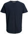 Jack & Jones Organic Cotton Curved Hem T-Shirt (12164936) navy blazer