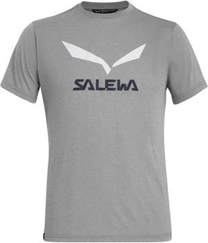 Salewa Solidlogo Dri-Release T-Shirt heather grey