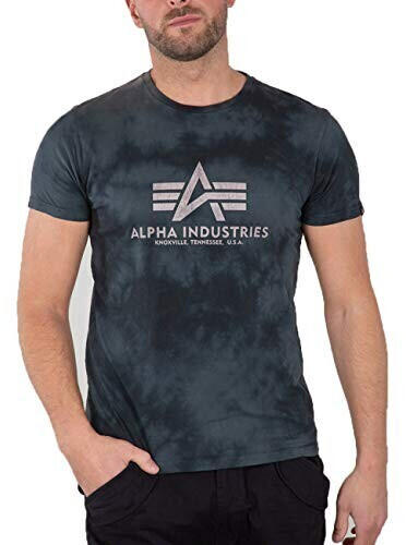 Alpha Industries Basic T Batik greyblack