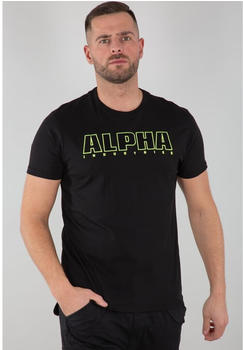 Alpha Industries Alpha Embroidery Heavy T black