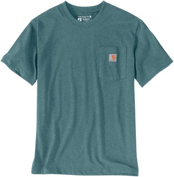 Carhartt Workwear Pocket Short-Sleeve T-Shirt (103296) blue spruce heather