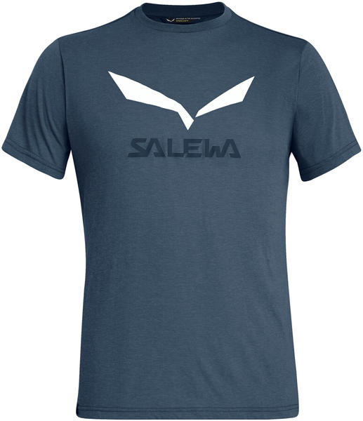 Salewa Solidlogo Dri-Release T-Shirt premium navy melange