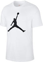 Nike CJ0921, NIKE Herren Shirt M J JUMPMAN SS CREW WHITE/BLACK/BLACK male