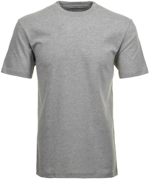 Ragman Regular Fit T-Shirt (2er Pack) grey melange