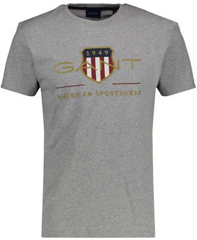 GANT Archive Shield T-Shirt (2003099) grey melange