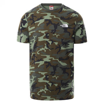 The North Face Men's Simple Dome T-Shirt (2TX5) thyme brushwood camo print