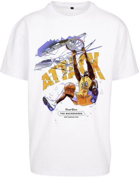 Mister Tee Attack Player Oversize Tee (MT1839-00220-0042) white