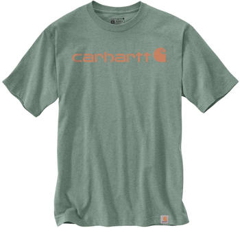 Carhartt Core Logo T-Shirt (103361) leaf green heather