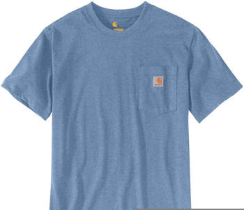 Carhartt Workwear Pocket Short-Sleeve T-Shirt (103296) coastal snow heather