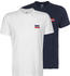 Levi's 2-Pack Crewneck Graphic Tee white and dress blues