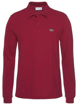 Lacoste L1312 Long-sleeve Classic Fit Polo Shirt bordeaux