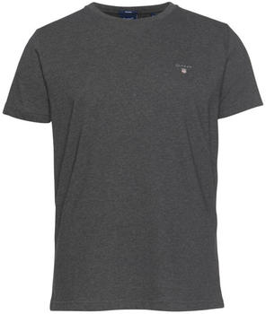 GANT Kurzarm-T-Shirt (234100) anthracite melange