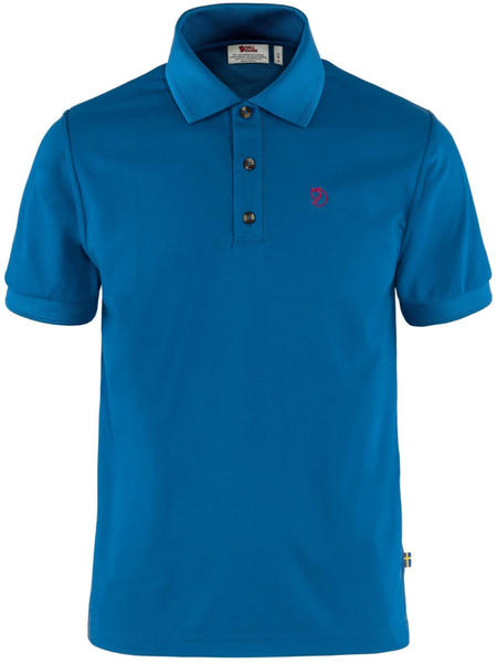 Fjällräven Crowley Piqué Polo Shirt alpine blue