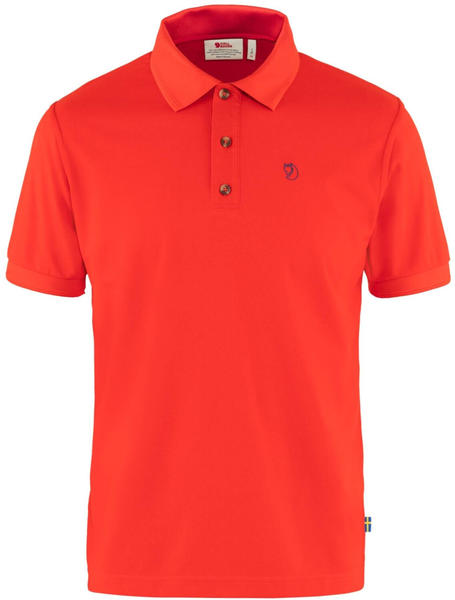Fjällräven Crowley Piqué Polo Shirt true red
