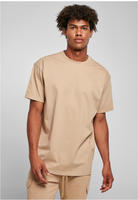 bequemes URBAN CLASSICS Herren T-Shirt Oversize 240 g/m2 mit Baumwolle Beige - L