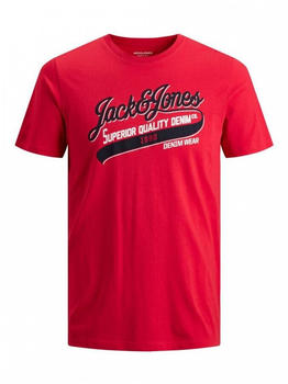 Jack & Jones Essentials Logo T-Shirt (12199474) true red