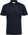 Selected Slhfave Zip Ss Polo B (16079026) sky captain