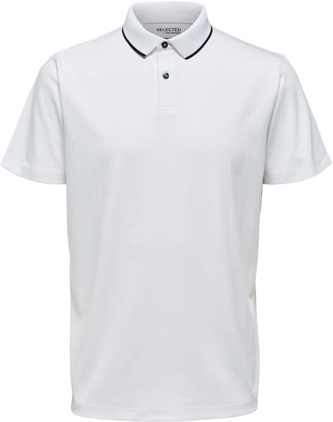 Selected Slhleroy Coolmax Ss Polo B Noos (16082844) bright white