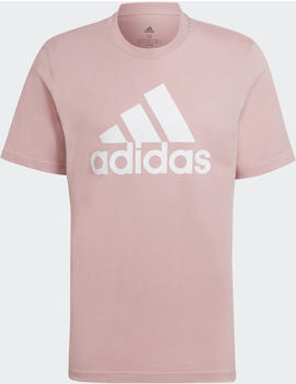 Adidas Essentials Big Logo T-Shirt wonder mauve/white