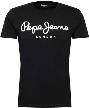 Pepe Jeans Original Stretch N T-Shirt with Logo (PM508210) black