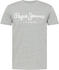 grey marlange: Pepe Jeans Original Stretch N T-Shirt with Logo (PM508210)