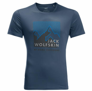 Jack Wolfskin Peak Graphic T M (1807182) thunder blue