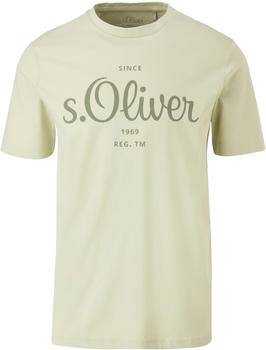 S.Oliver Labelshirt aus Jersey (2057432) salbeigrün
