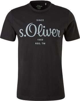 S.Oliver Labelshirt aus Jersey (2057432) schwarz